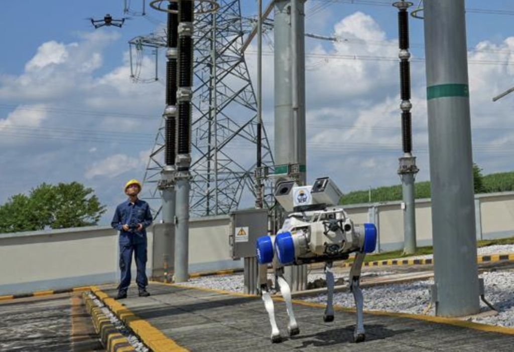 亚博智能变电站巡检机器人