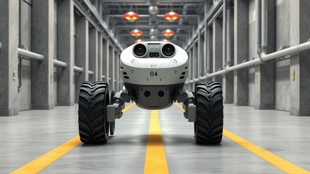 亚博智能机器人管道隧道巡检